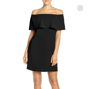 Charles Henry Off the Shoulder Dress